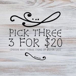 Closet Clear Out! 3 for $20