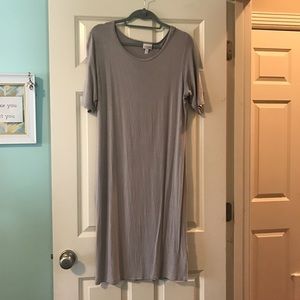 LulaRoe Julia 2XL Gray