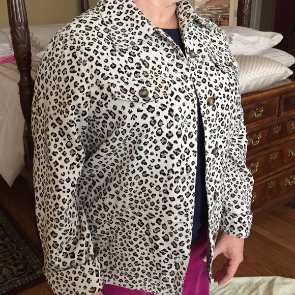 TanJay cheetah print Jacket