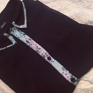 Oversized Sheer Floral Tank.