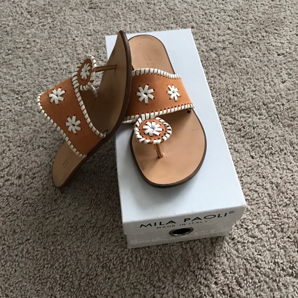 Mila Paoli Sandals Size 8