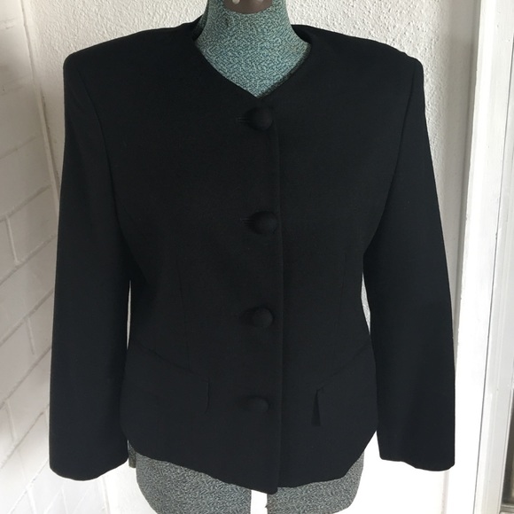 United Colors of Benetton Black Wool Jacket