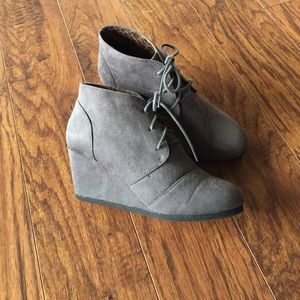Wedge Booties