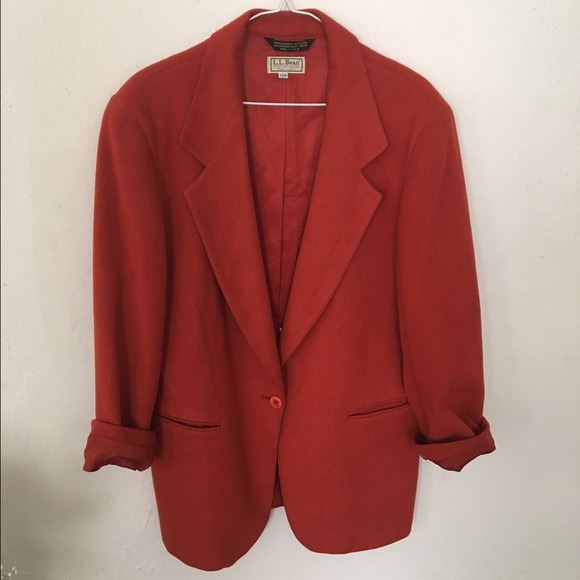 Rusted colored orange blazer !