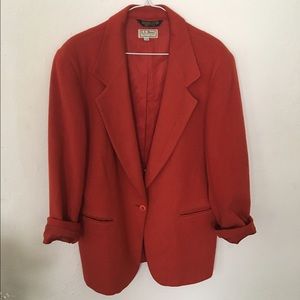 Rusted colored orange blazer !