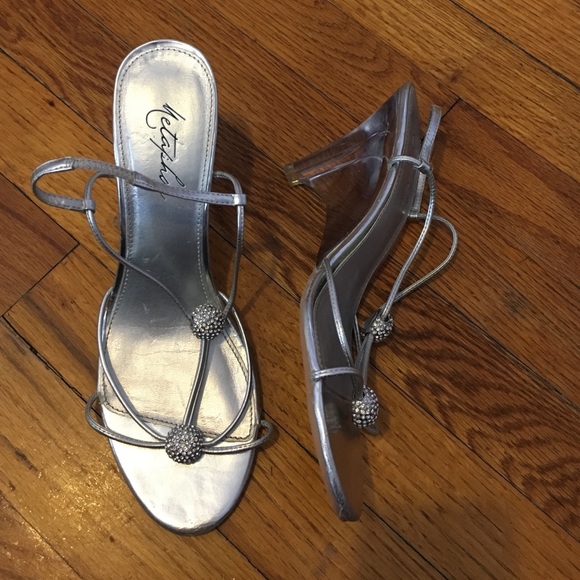 Silver heels