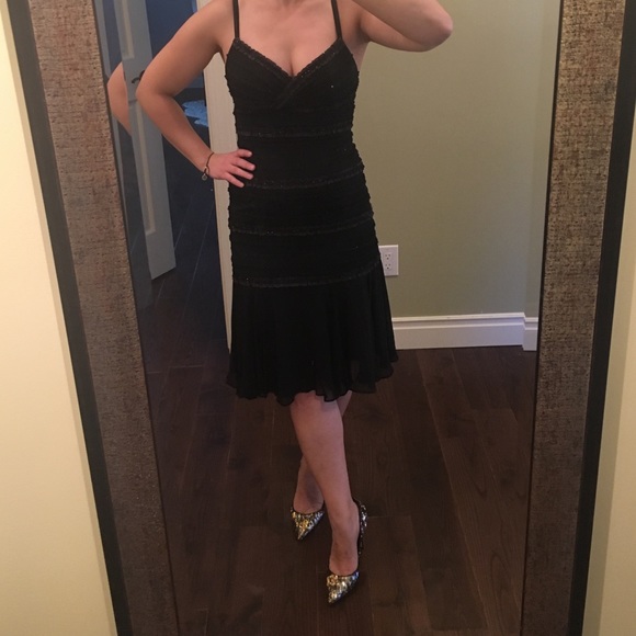 Tadashi black dress size 2