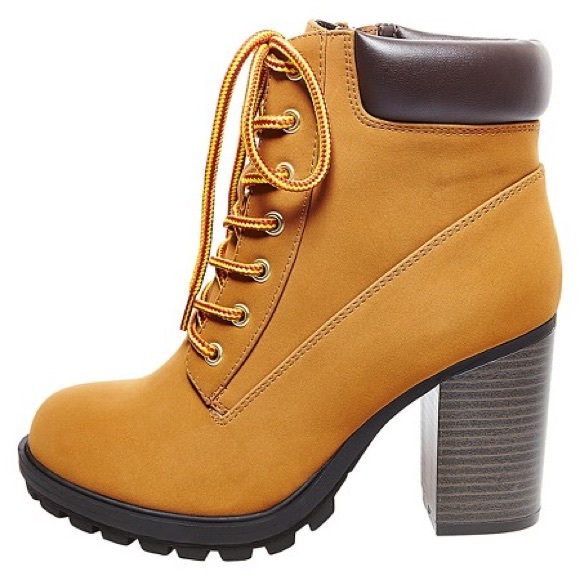 Betsey Johnson Timberland Heels