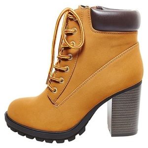 Betsey Johnson Timberland Heels