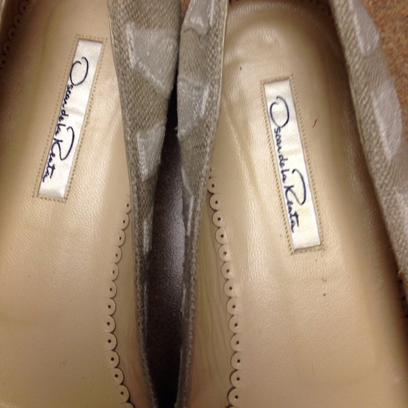 Authentic OSCAR DE LA RENTA FLATS - Picture 7 of 8