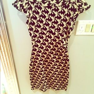 Boat neck sweater dress