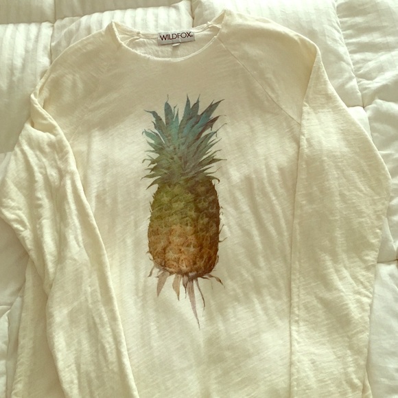 WILDFOX Couture Pineapple Sweater XS