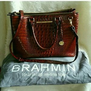 Large Brahmin Satchel