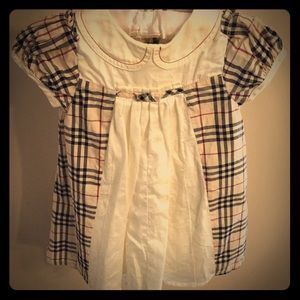 Burberry Dress for baby size 6 months