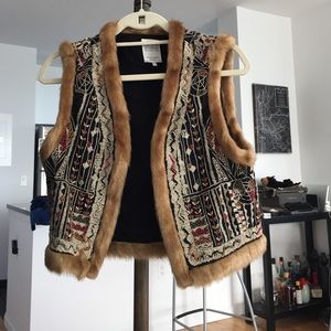 Zara Fur Vest