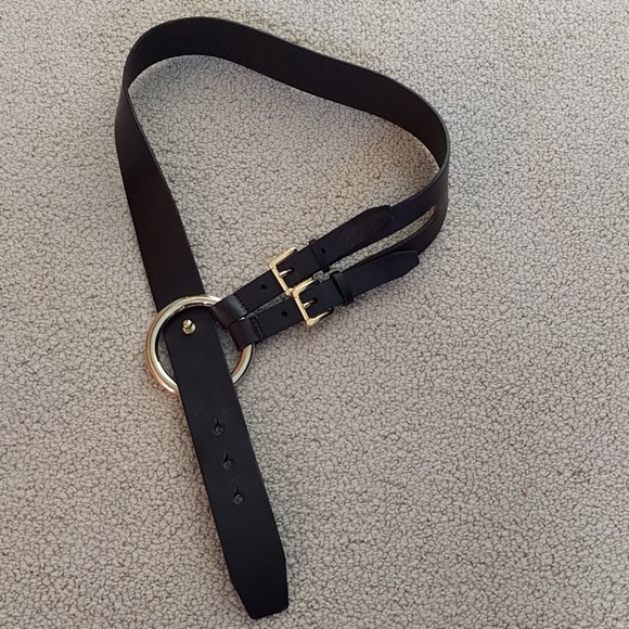 Unworn leather belt
