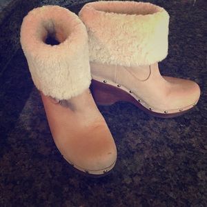 Reversible UGG boot heels