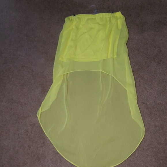 High low express skirt