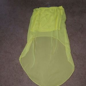 High low express skirt