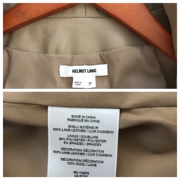 ⭐️Host Pick⭐️ Helmut Lang Leather Jacket - Picture 2 of 6