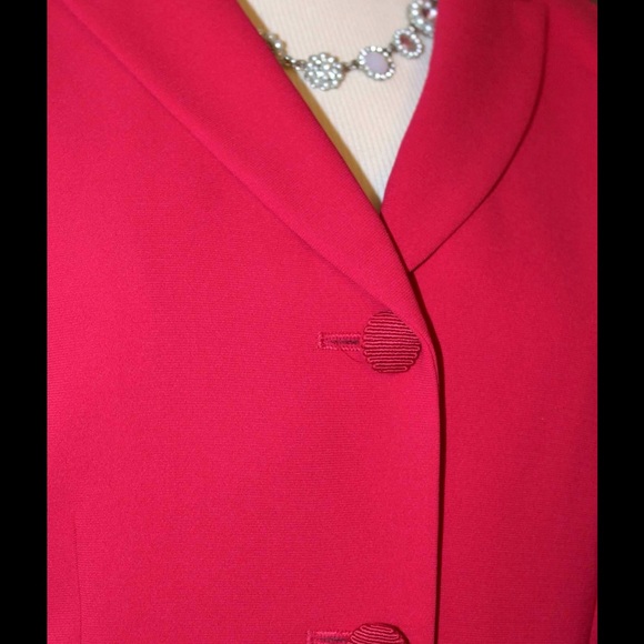 Fuchsia suit