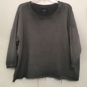 Faded charcoal shirt