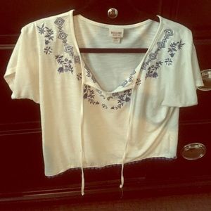 Mossimo crop top