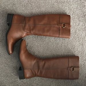 Tan Banana Republic Wilcoln Riding Boots Size 7.5
