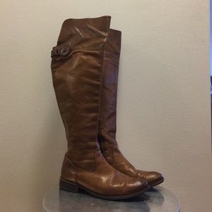 Frye over the knee boots