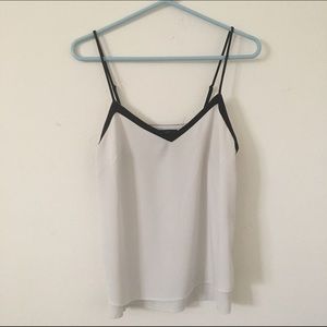 Forever 21 white tank sheer top