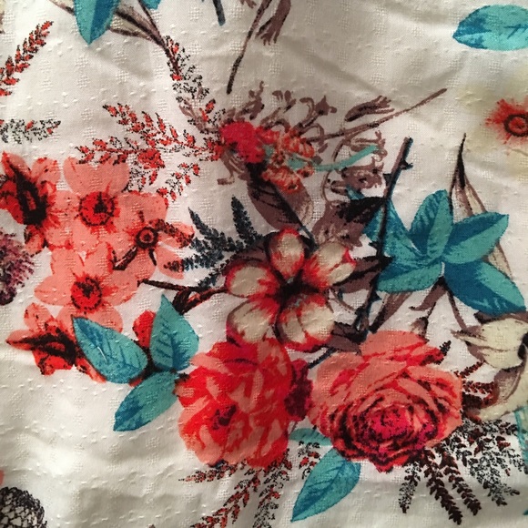 LAST❣️Boho Floral Flutter Sleeve Tie Back Dress - Picture 3 of 3