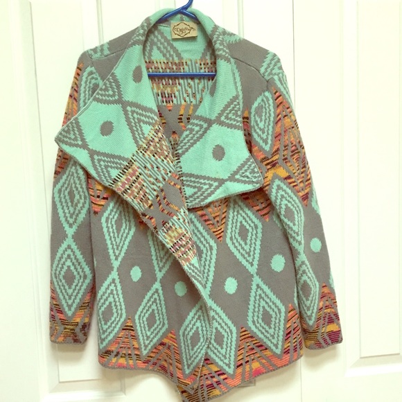 Southwest print sweater