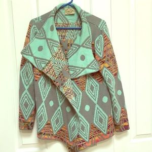 Southwest print sweater