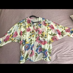Floral kimono