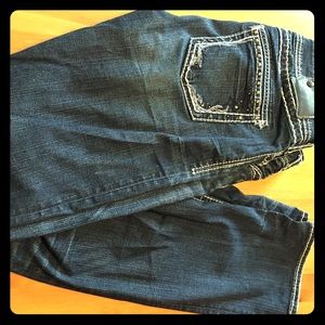 Maurice's Silver Jeans! Like new condition!