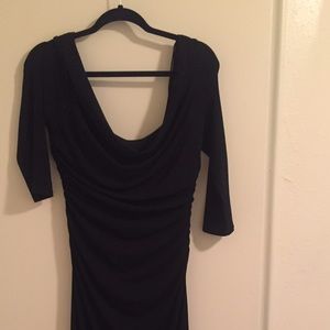 Long black dress