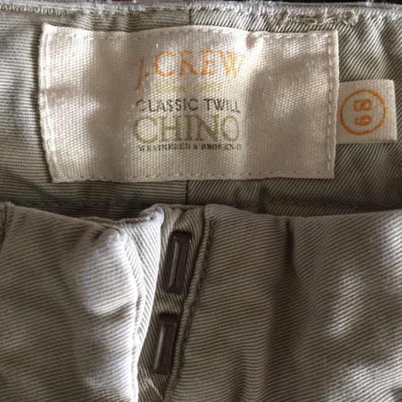 J Crew Chino in Khaki