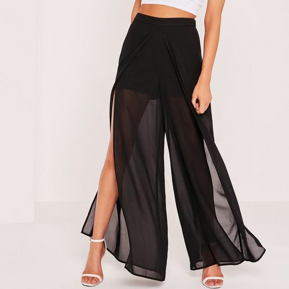 misguided chiffon pants