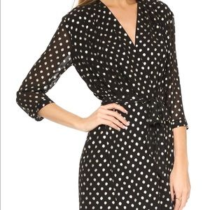 Amanda Uprichard NWT porter maxi polka dot dress S