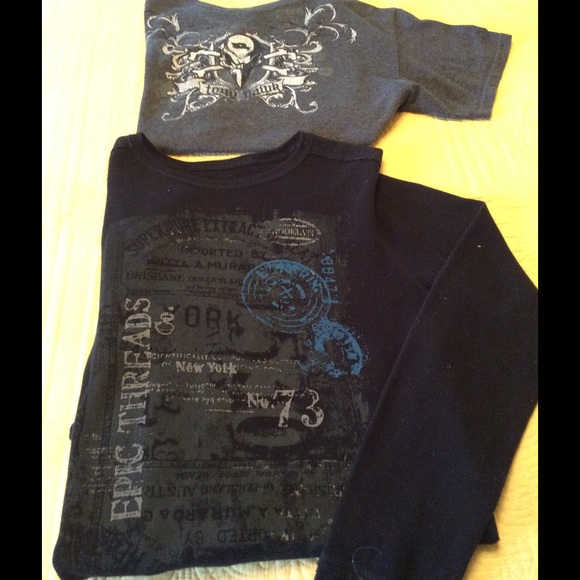 Two boys shirts--one listing.