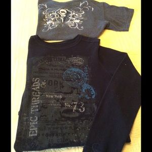 Two for $8.  Two boys shirts--one listing.