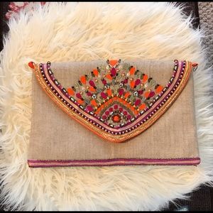 Beautiful beaded clutch/purse
