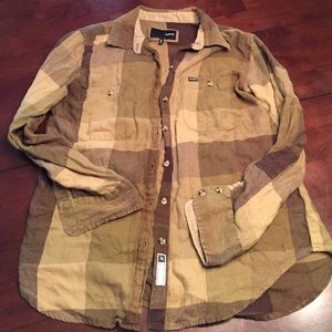 Plaid Hurley Button-up