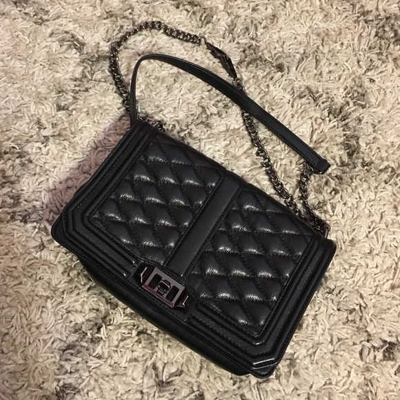 Rebecca Minkoff Quilted 'Love' Crossbody