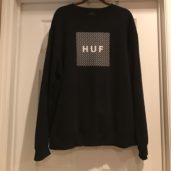 Men's Black HUF Sweatshirt!!