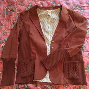 Sundance Knit and Cotton Blazer