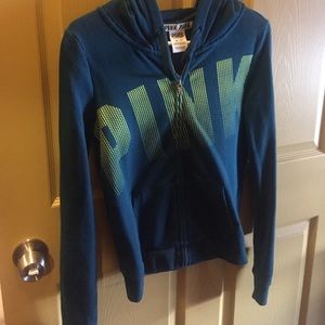 Pink hoodie sweatshirt