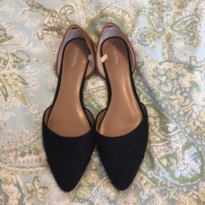 Black & Tan Flats