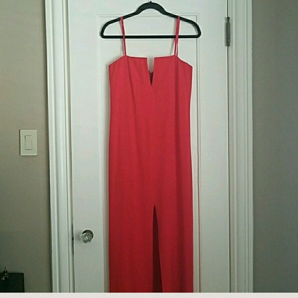BCBG MAX AZRIA  Red Gown Formal Dress