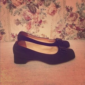 Salvatore ferragamo low heels